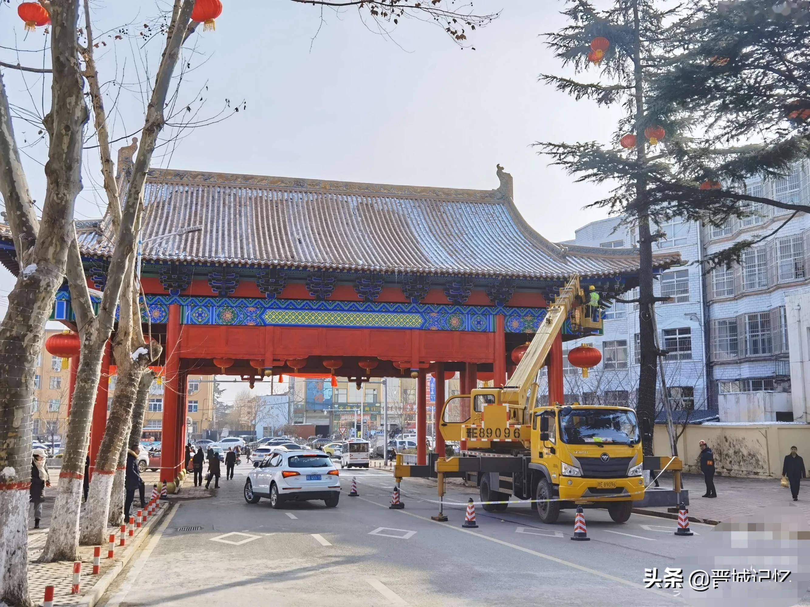 2022年晋城古书院矿的新门楼重现满满的回忆