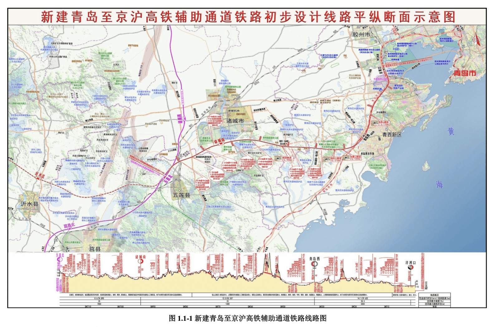 时速250公里青岛至京沪高铁辅助通道铁路建设方案出炉