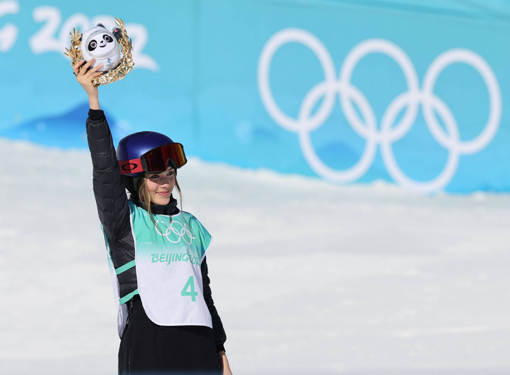 自由式滑雪谷愛凌奪得女子大跳臺冠軍