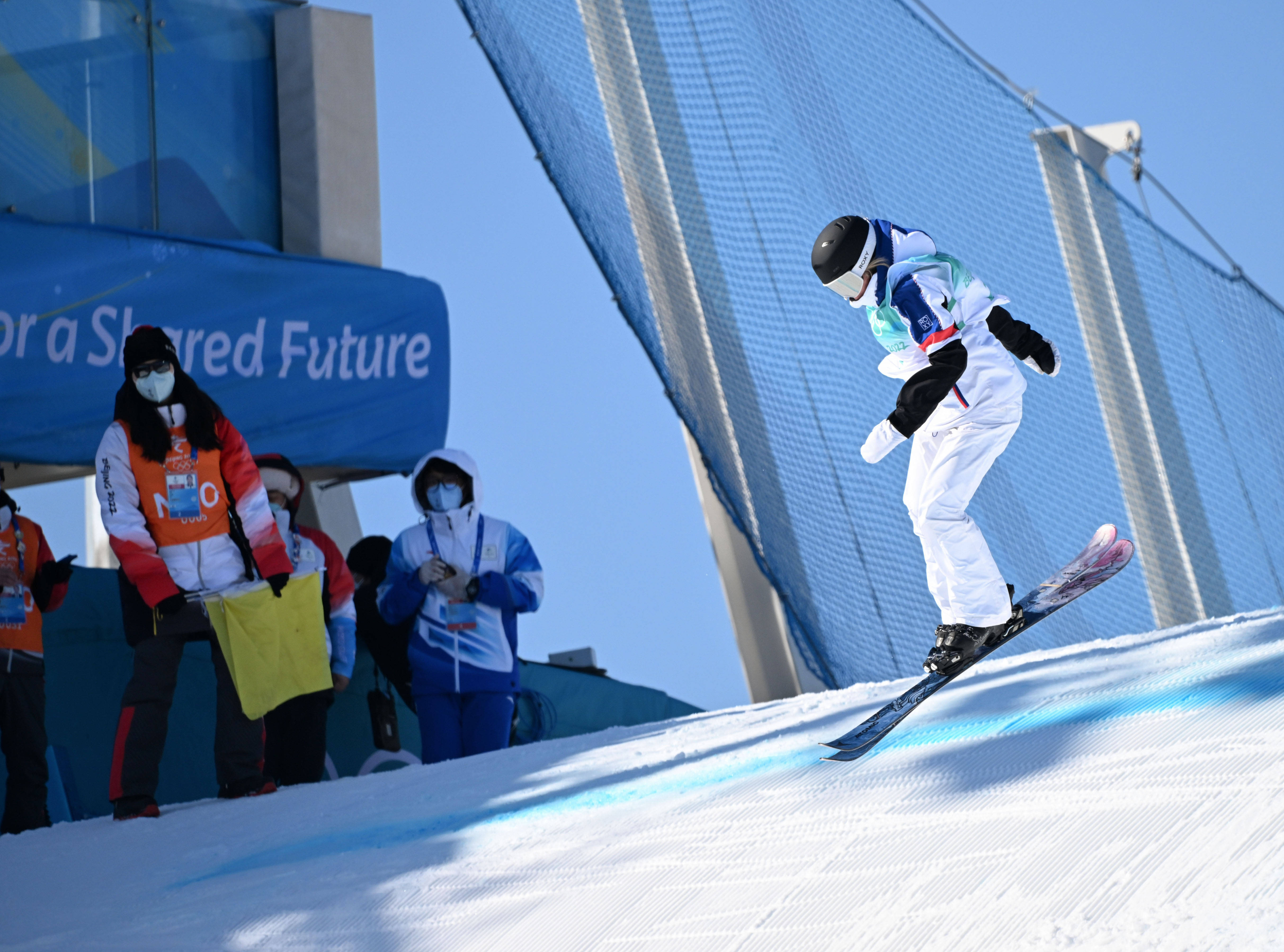 冬奥会跳台滑雪照片图片