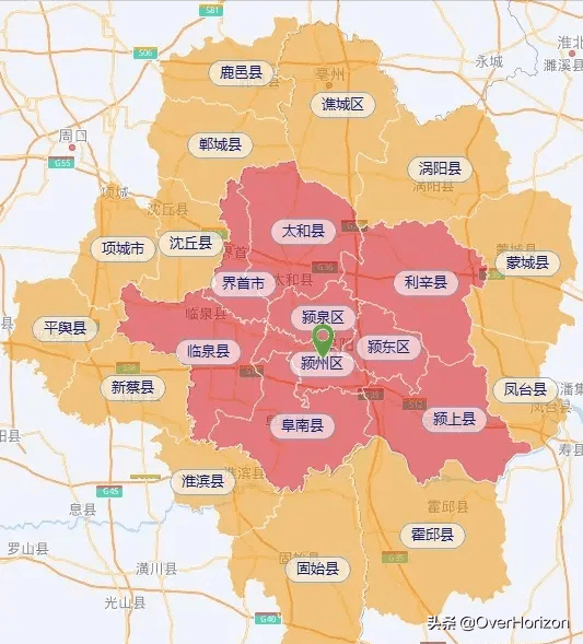 周口和阜陽那些微妙的地理地緣關係_建設_沈丘_項城