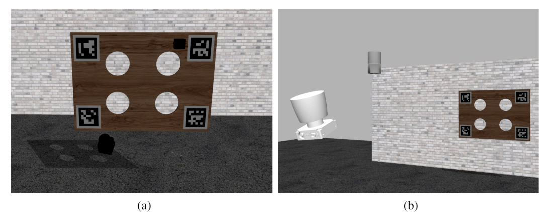 图6 gazebo仿真环境的示例.