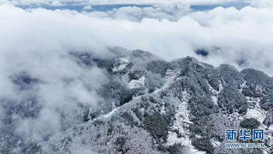 外衣|重庆古剑山：雪霁云海美不胜收