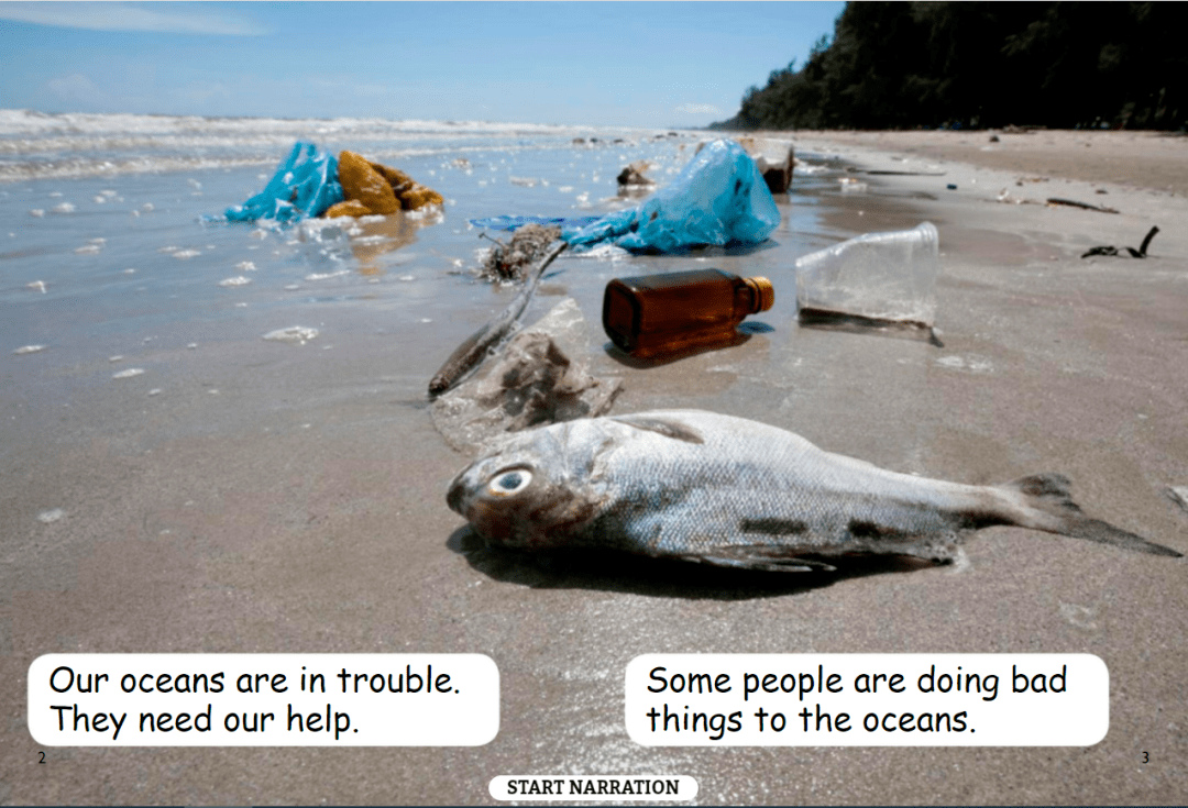 英文绘本故事|help our oceans《保护我们的海洋》_陆地和_面积_地表