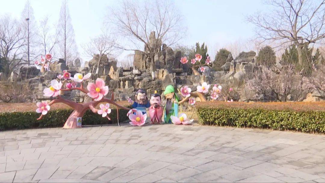 元宵节来灞陵桥景区赏花灯了