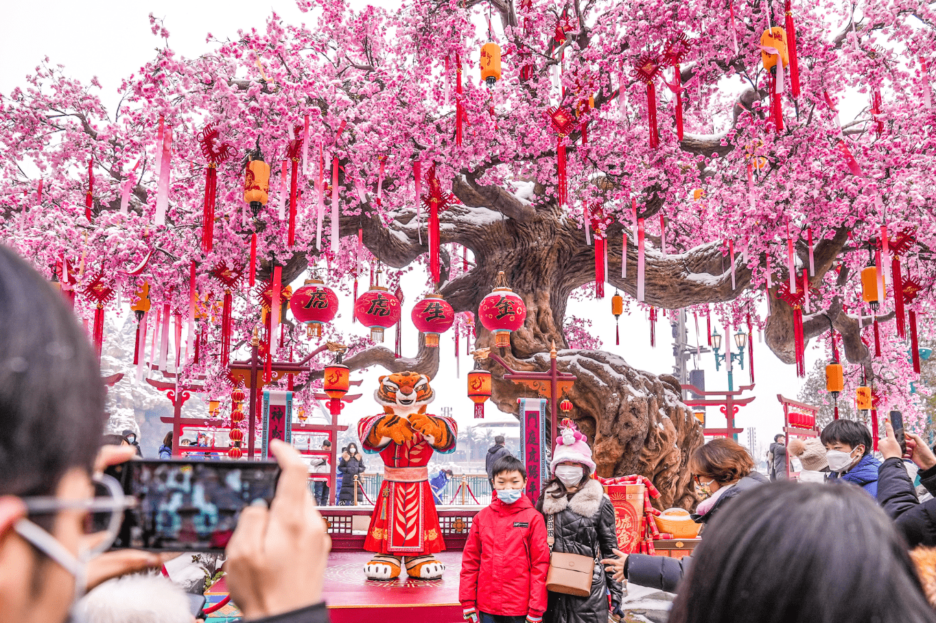 虎年元宵节壁纸图片