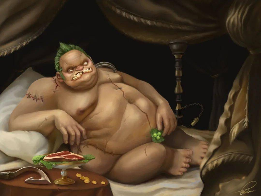 Het|这个小姐姐算是把DOTA2和世界名画玩透了