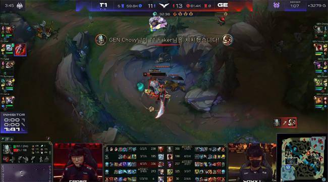 先锋|LOL-LCK：Chovy单杀Faker“泪目尽力局”，T12-0GEN拿下八连胜