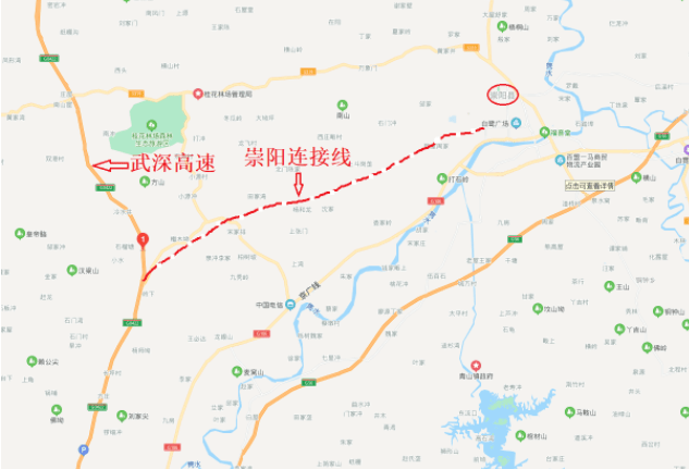 咸寧又一條重要道路通車!_崇陽_高速公路_連接線