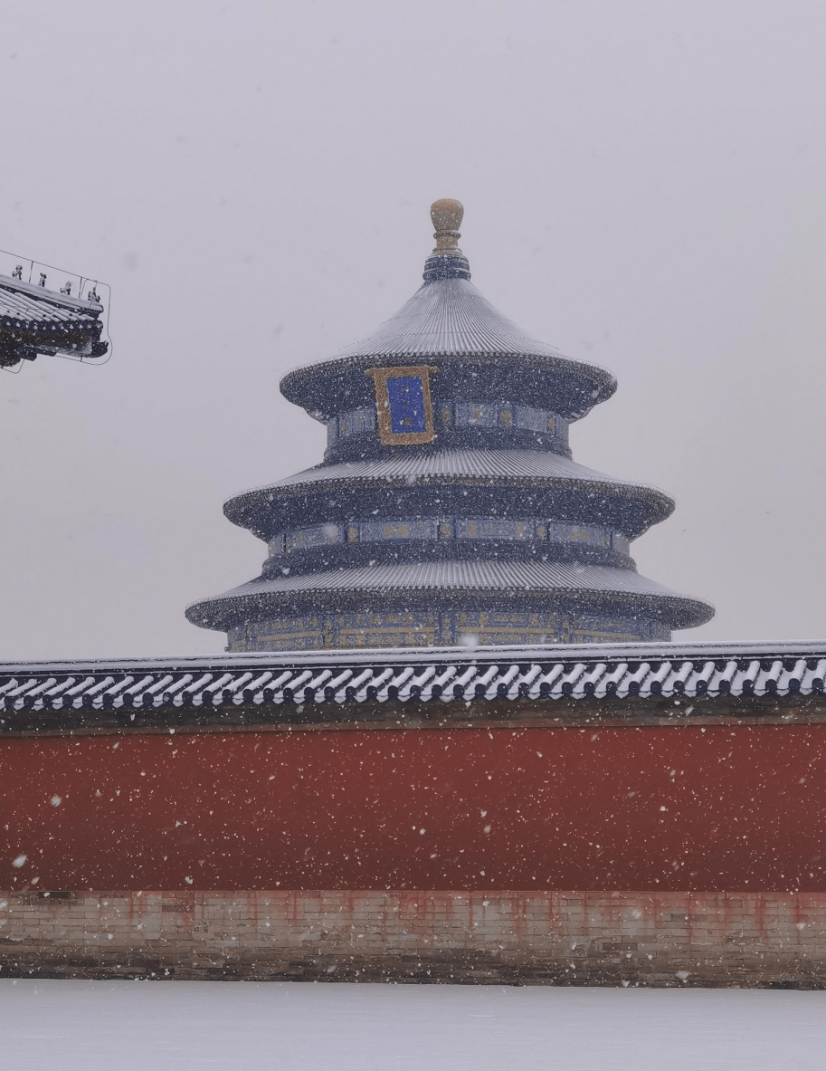 白雪|红灯映白雪，秒变“雪容融”！京城公园已吸引7万人次打卡