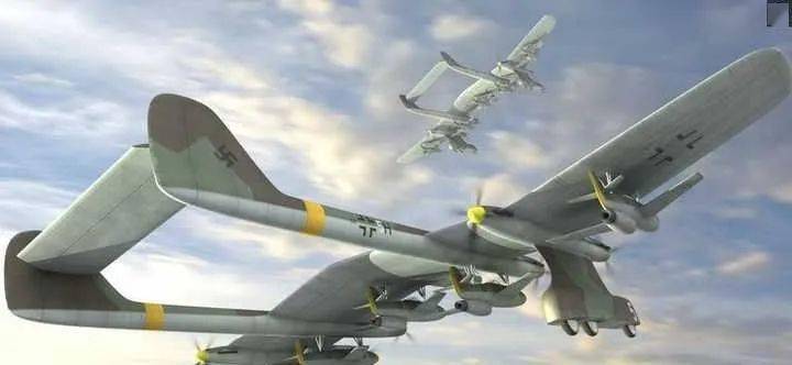 阿拉多公司设想的采用飞翼布局的远程轰炸机,到现在全世界也只有美国