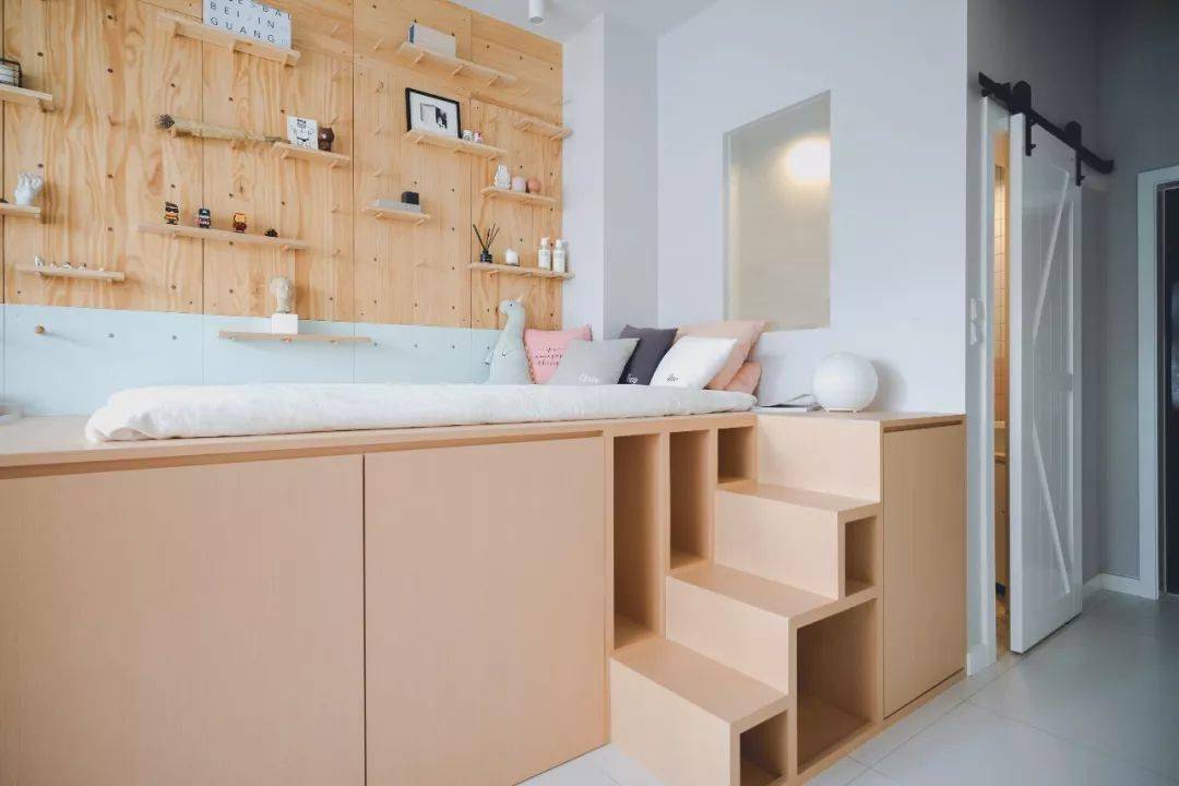 沪漂妹子改造26㎡破旧小公寓,少女心爆棚,闺蜜们都抢着住!