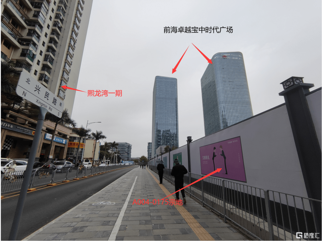 二是景观问题,靠近龙光世纪大厦,熙龙湾,前海宝中卓越时代广场,国际