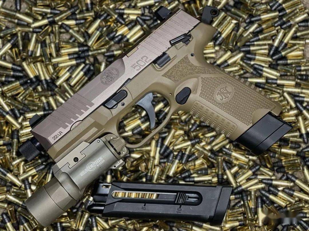 小口径骚物fn公司fn502手枪美图