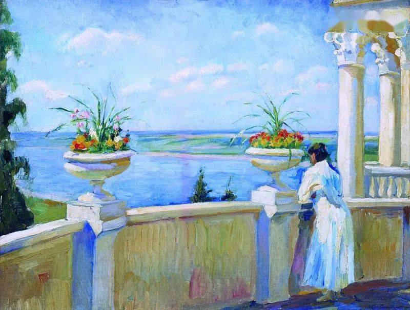 绝妙的笔触与色彩俄罗斯印象派大师油画家风景油画作品欣赏