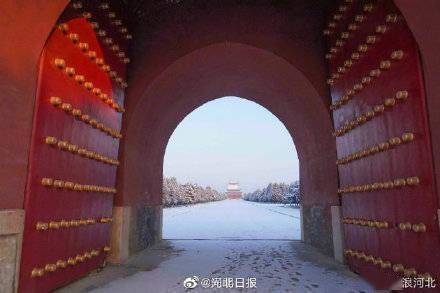 河北|雪后清东陵景区美如画卷