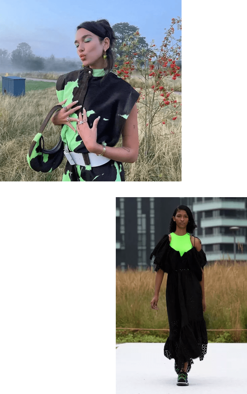 材质 开春的第一件新衣,当然只此青绿