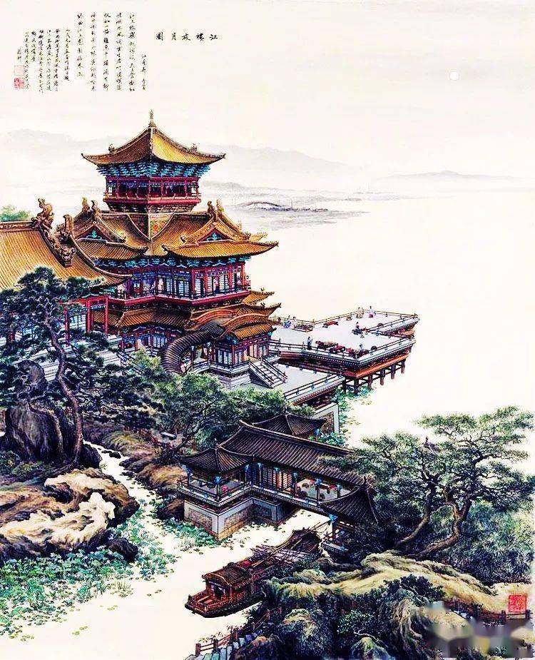 中国山水画 山水画竟然可以这么画！_搜狐网
