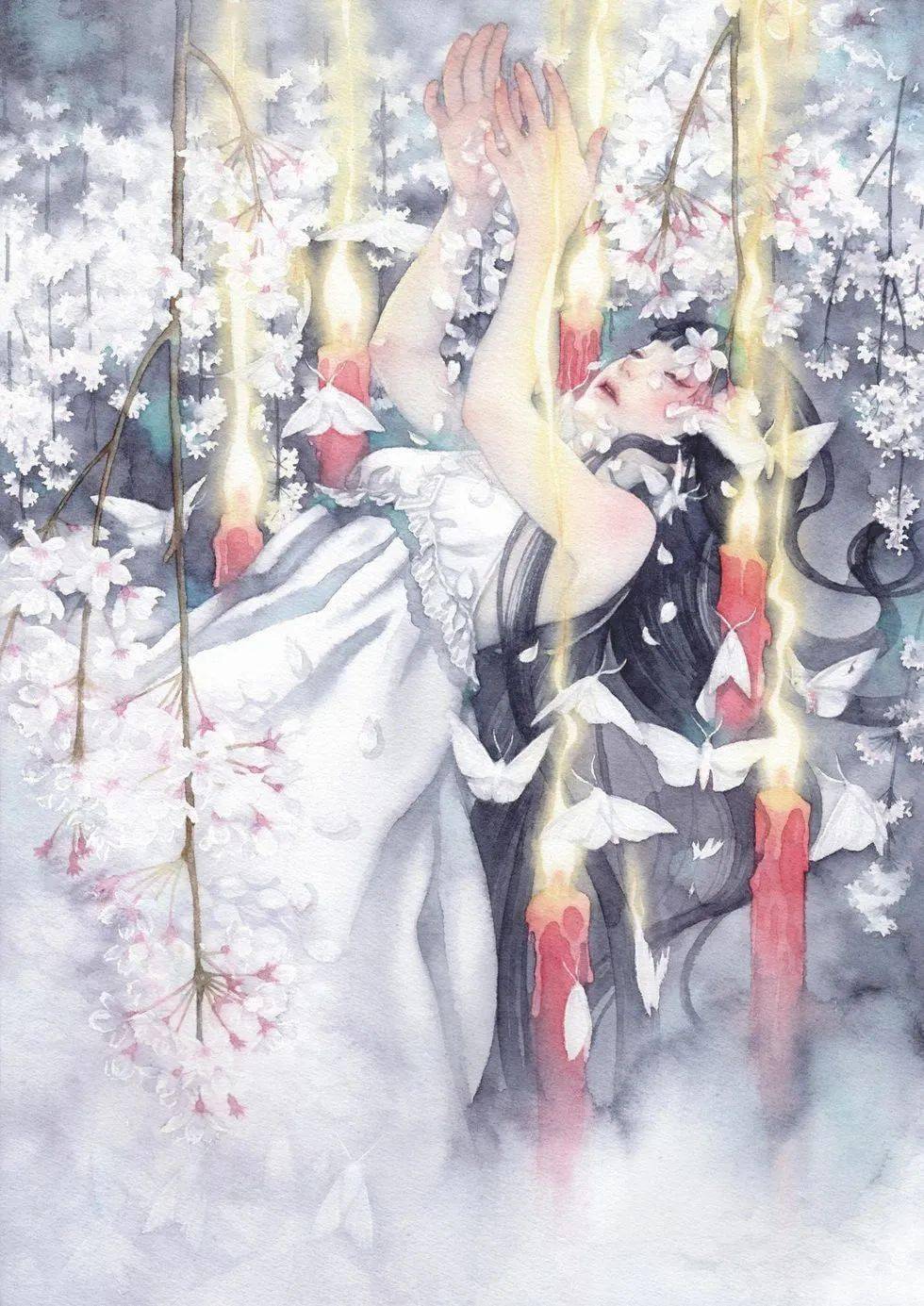 水彩画家朱華的一组水彩人像赏析_搜狐网