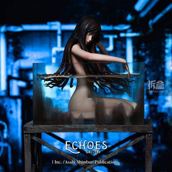 产品伊藤润二 正版授权, Echoes Gallery设计与开发: 富江-医院地下室 1/6场景雕像