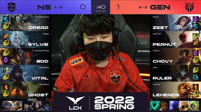 维克托|LOL-LCK：Zest蛮王刀刀暴击单杀男枪，GEN兵不血刃2-0轻取NS