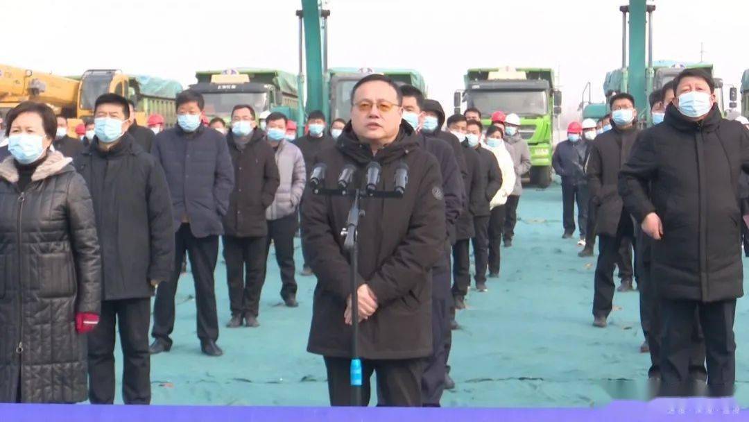 莘县县委书记孙奇宏就重点项目开工情况及现场开工项目重点项目情况做