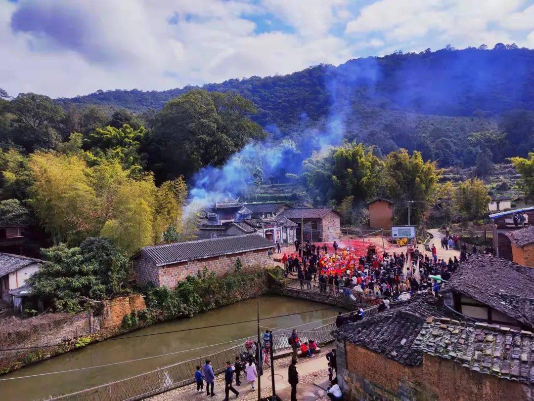 农历正月十五,福建省级非遗项目走古事走进清流县赖坊镇感受非遗力量