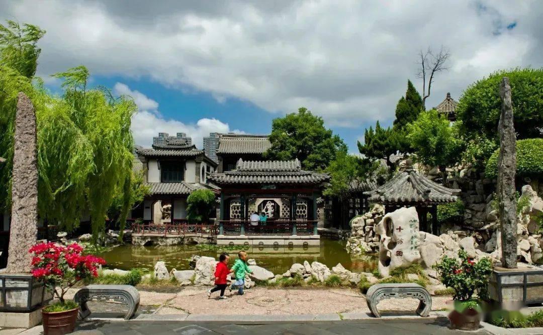 潍说国家重点文保单位潍坊十笏园博物馆