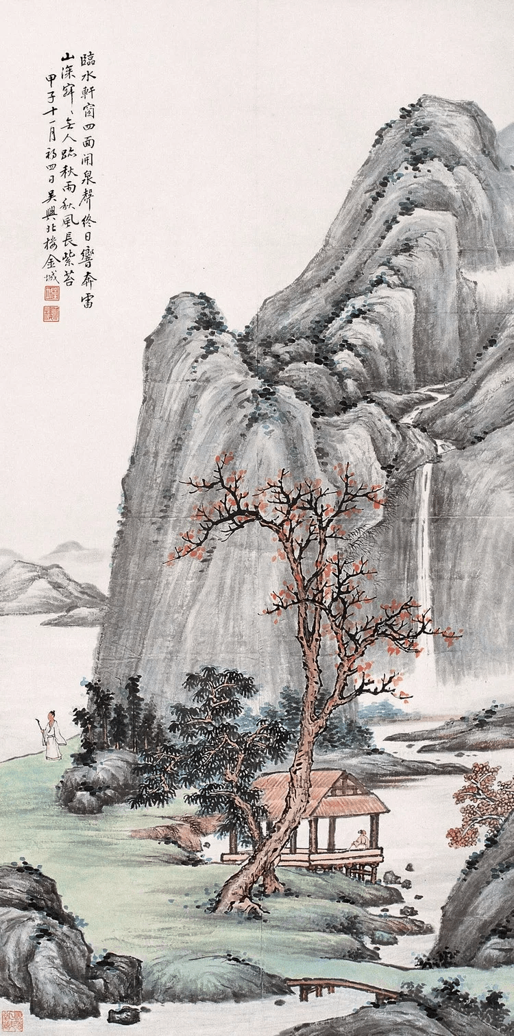 金城,"英年早逝的大师"之山水篇_绘画_作品_古代