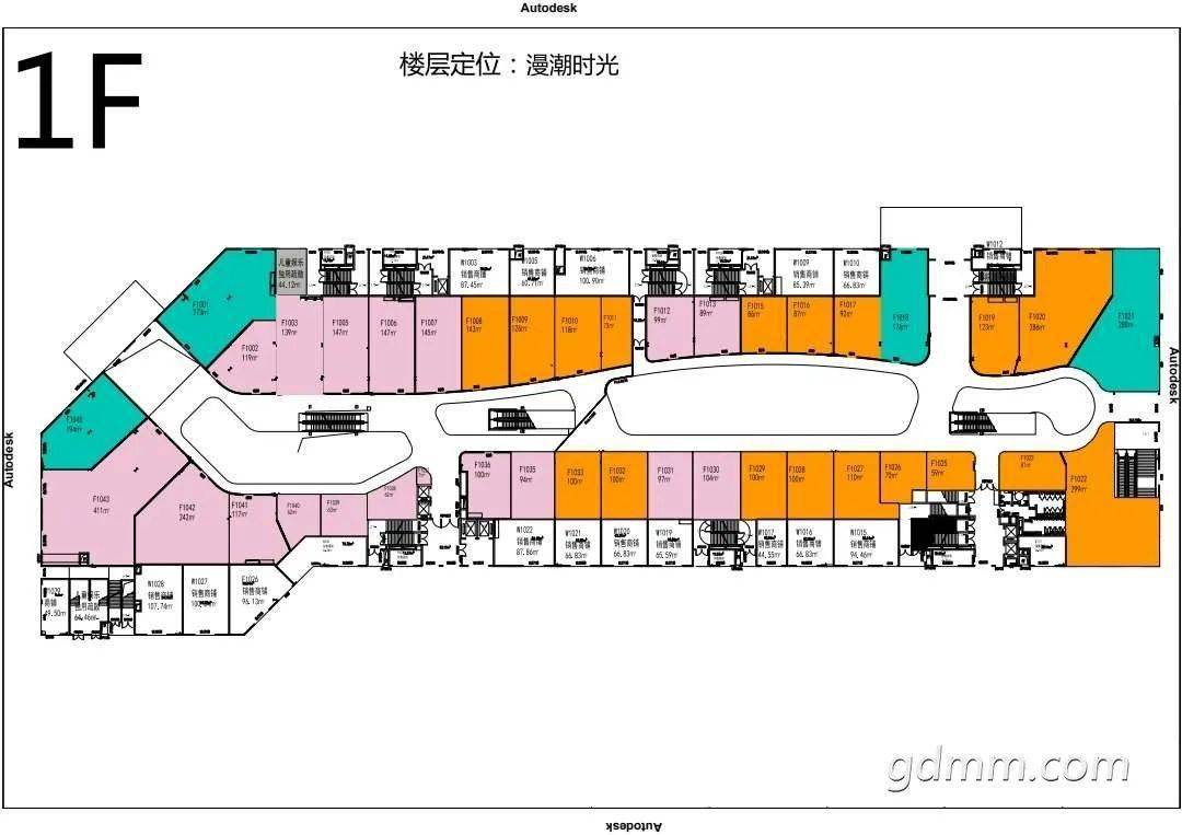 寻味油城r1f楼层定位——灵动天台据悉,爱琴海购物公园商业面积超过8