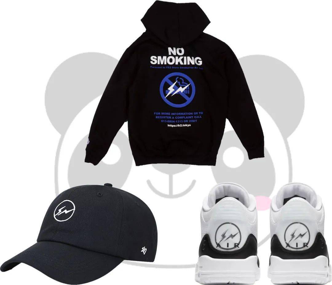 一定对藤原浩标志性的闪电图章不陌生,它像chanel双c logo,lv老花一样