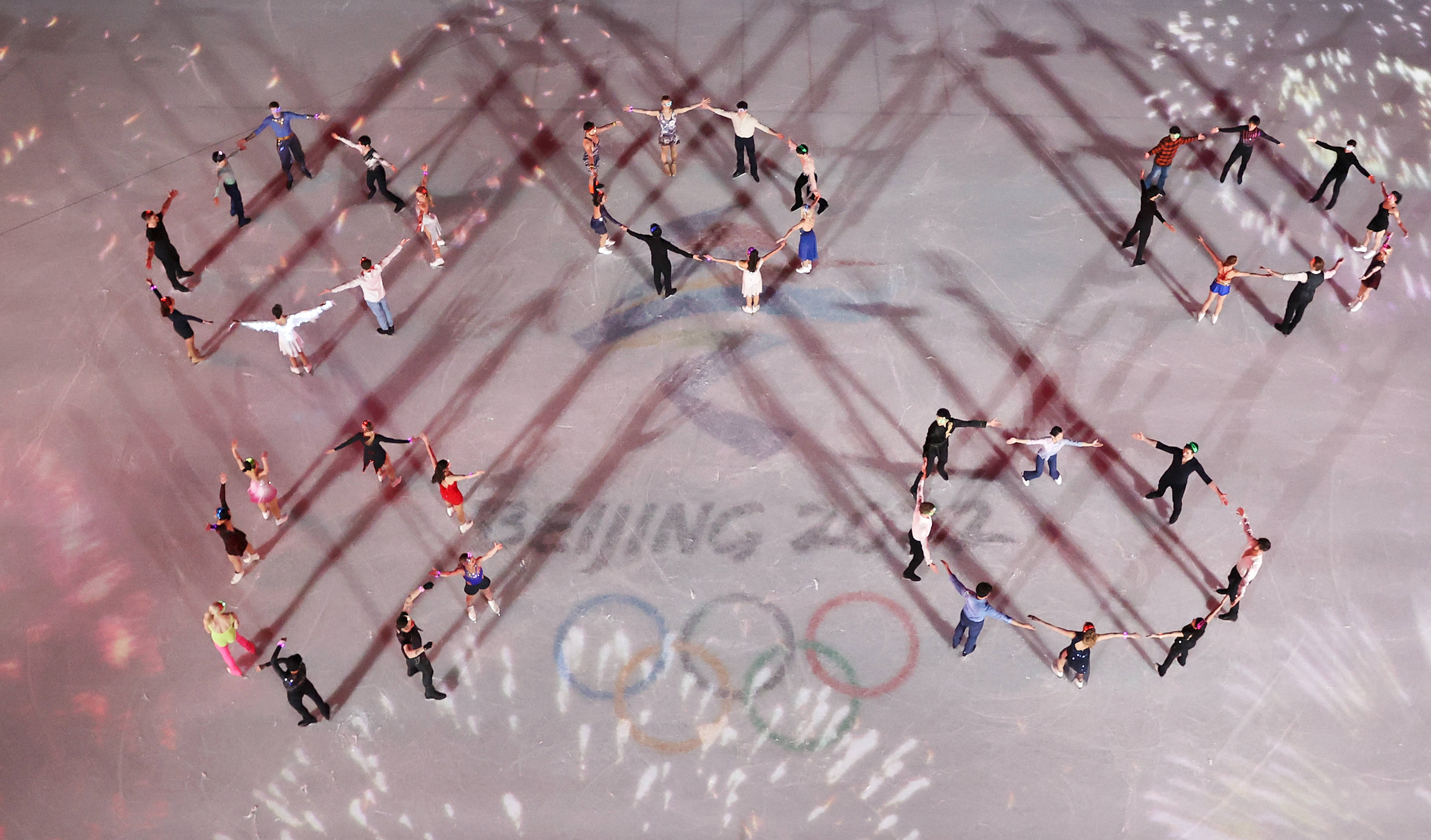 北京冬奥会表演滑图片