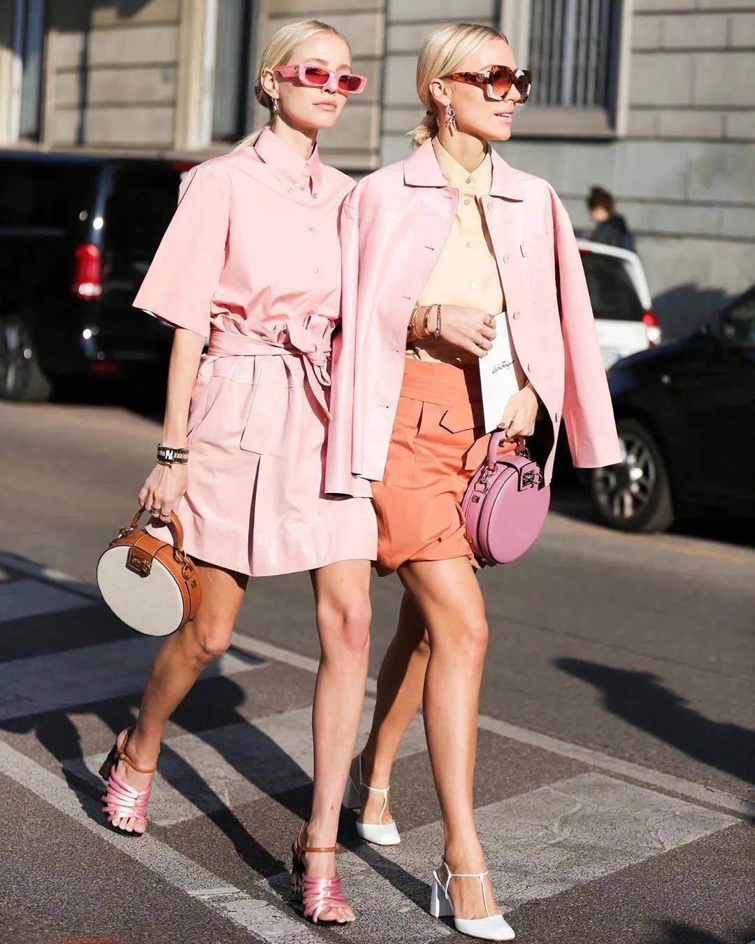 色彩粉色系也太撩人了，好看又减龄！