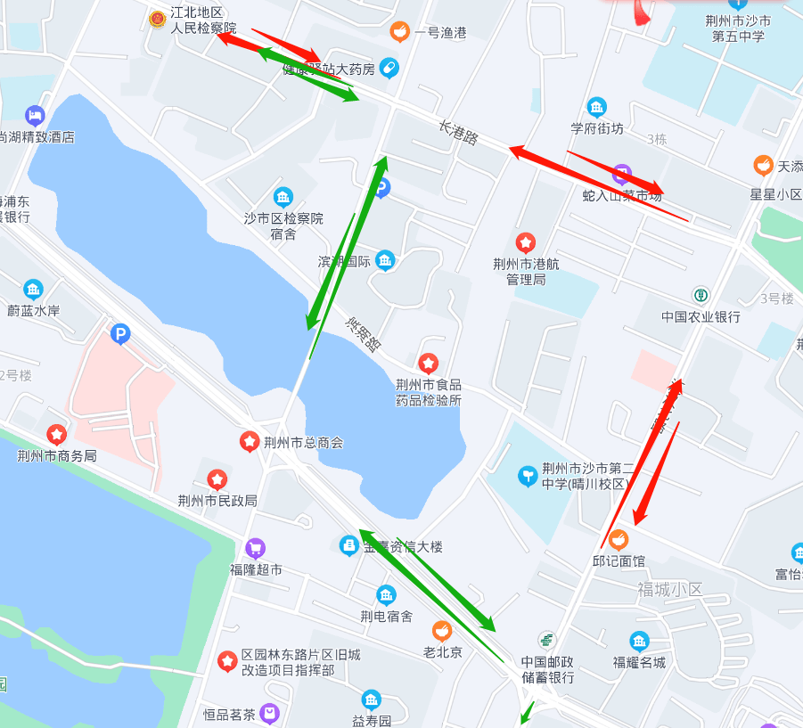 荆州这6条公交线路调整!_行驶路线_长港_江汉