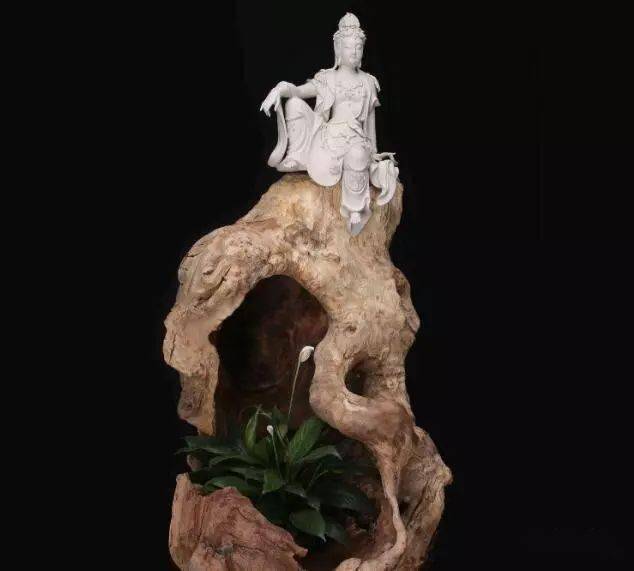 废弃树根中藏着的无限禅意～_根雕_样子_自然