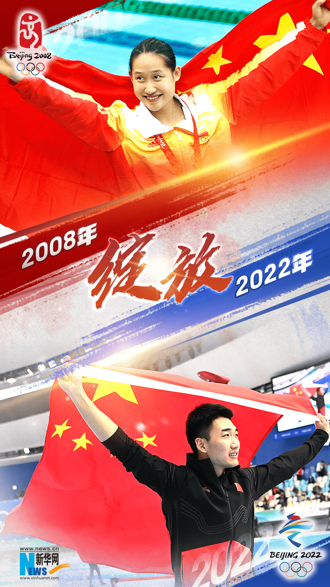 冬奥|2008到2022，一起重温我们共同的双奥记忆！