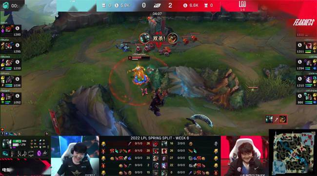 中路|LOL-LPL：16分钟领先1万经济“花式乱杀”，V5让一追二击败LGD