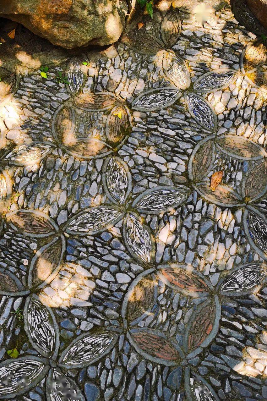 海棠|地上织绣，苏州园林的花街铺地