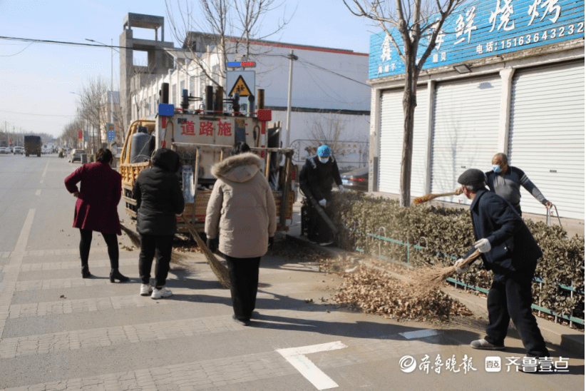 莒县峤山镇打出整治组合拳提升镇驻地颜值