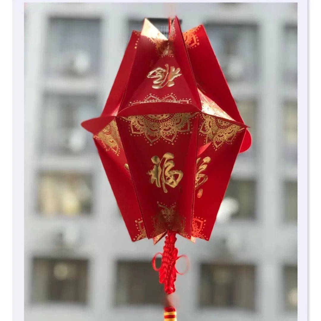 特色教育张灯结彩点亮校园龙海一中人民路校区手工花灯展