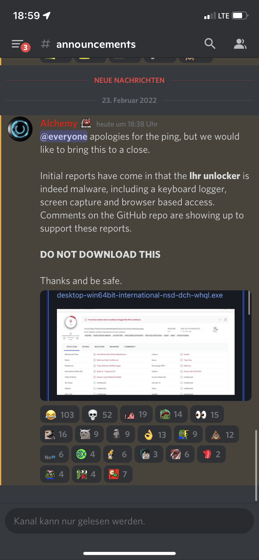用户|事实证明所谓的英伟达 LHR 解锁工具只是一个恶意程序