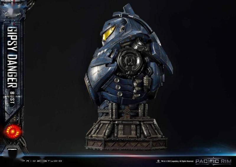 太平洋|模玩资讯：Prime 1 Studio《环太平洋》吉普赛危机 无比例巨大胸像