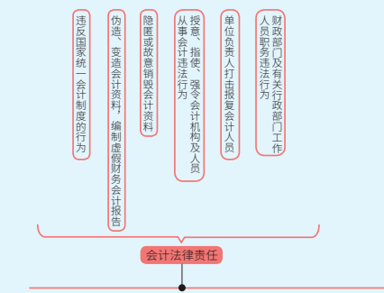 考點導圖2022年新大綱版初會經濟法第二章會計法律制度