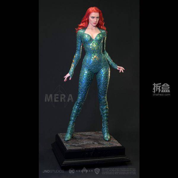 海王JND Studios发布新品：1/3《Aquaman/海王》- 海后媚拉 Mera 雕像