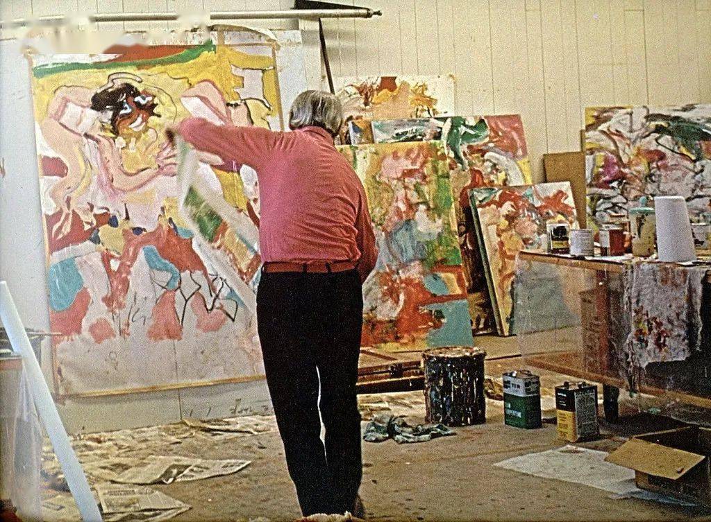 德库宁抽象表现主义的灵魂人物