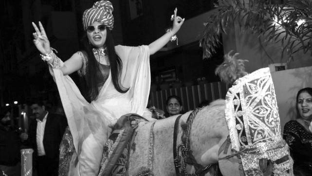 印度婚礼骑马图片