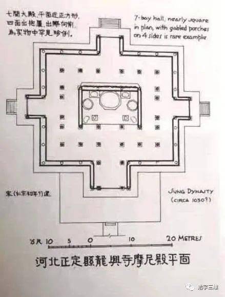 河北正定县隆兴寺转轮藏殿河北正定县隆兴寺摩尼殿1933年,梁思成等