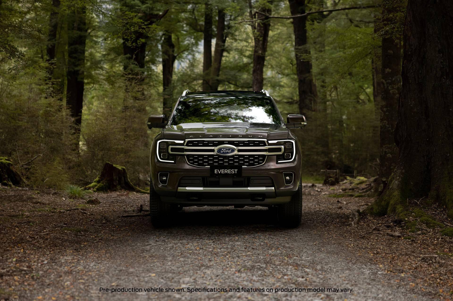 3种外观风格多种动力组合全新福特everest官图