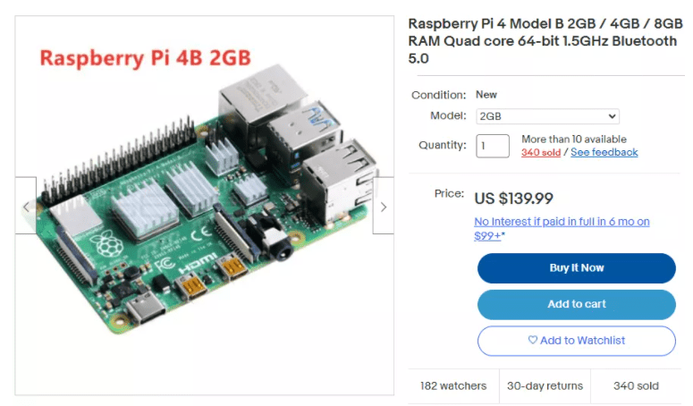 树莓派 Raspberry Pi 4 价格飞涨，官方诉苦：产能实在跟不上