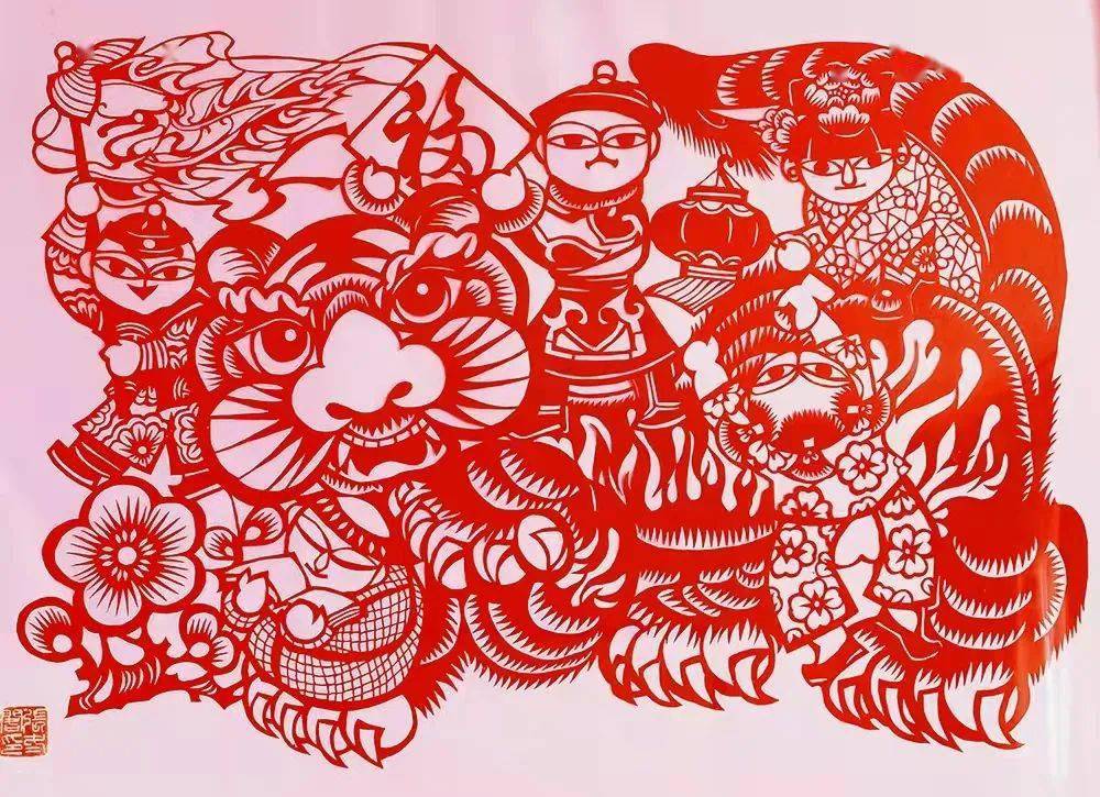 非遗|丰宁满族剪纸_承德_民俗_张冬阁